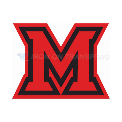 Miami Ohio Redhawks Iron-on Stickers (Heat Transfers)NO.5049